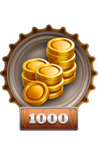 Accumulate 1000 coins