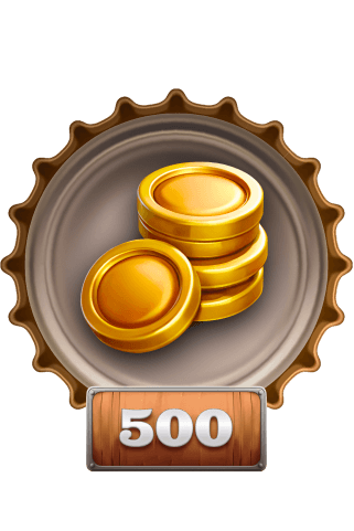 Accumulate 500 coins